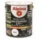 Alpina Peinture Multisupports 6 en 1 - Monocouche - Intérieur & Extérieur - Satin