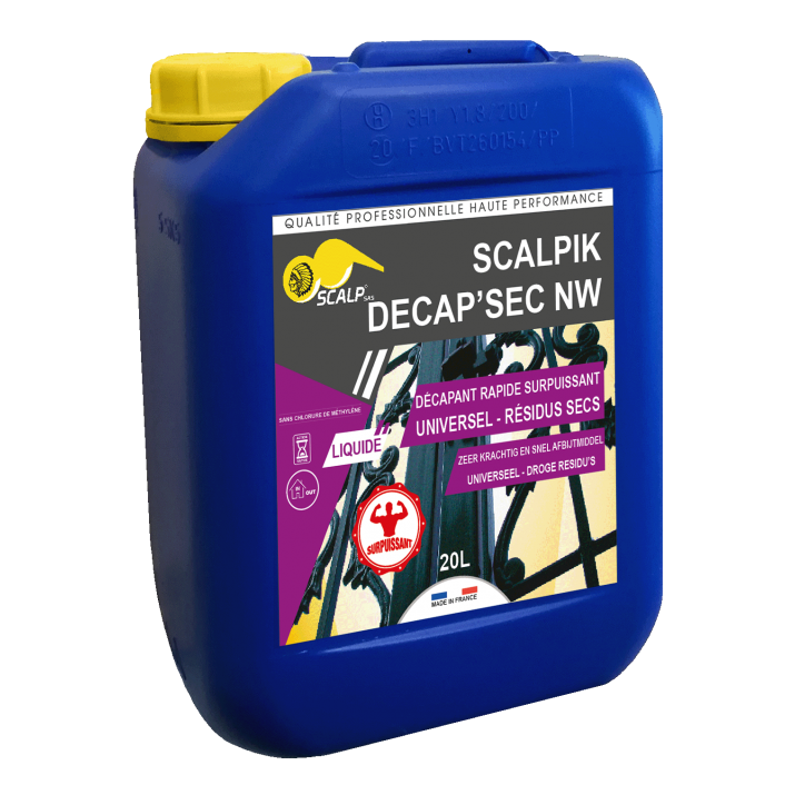 Décapant liquide, sans rinçage - Scalpik Decap'sec NW