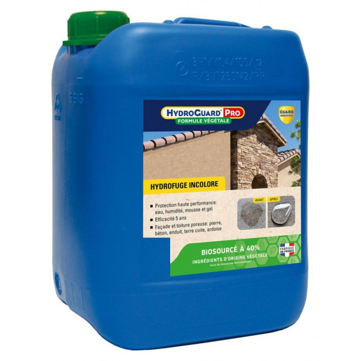 HydroGuard Pro Formule Végétale - Hydrofuge et Imperméabilisant haute performance matériaux poreux
