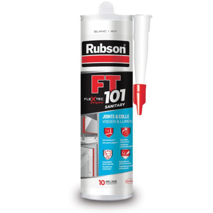 Mastic d'étanchéité FT101 - Sanitaire -280ML - Rubson