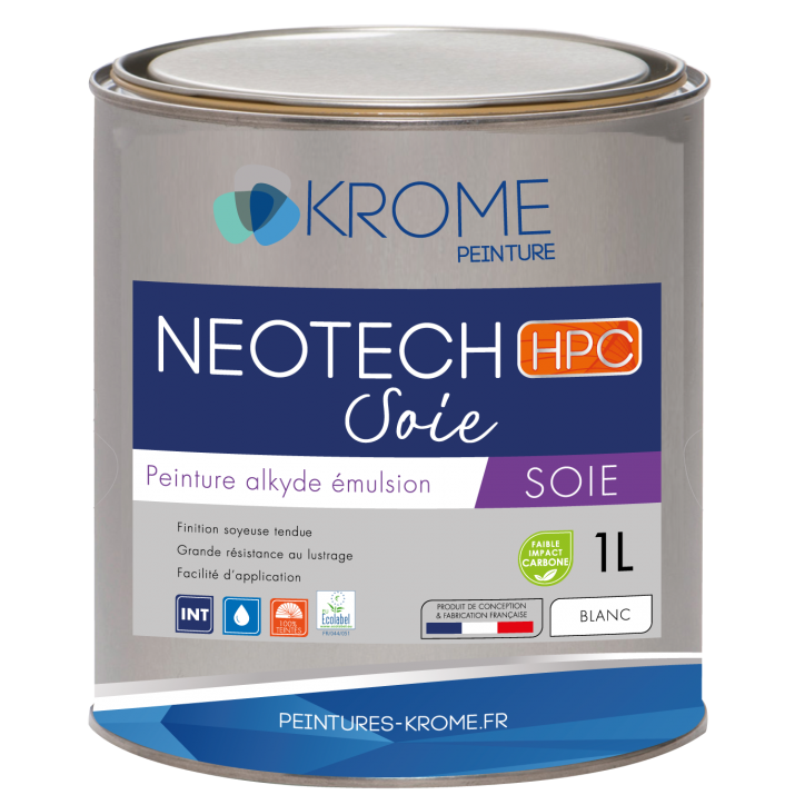 Krome Neotech Soie HPC Peinture de finition Alkyde - Intérieur