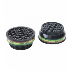 Lot de 2 galettes de rechange A1B1E1K1 - Filtre pour demi-masque