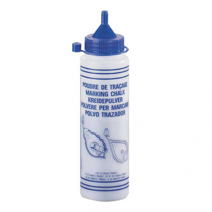 Poudre de traçage pour chantier - Recharge Craie Bleue 1821001