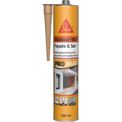 Sika 183 Mastic polyuréthane 2 en 1 joints de façade et de sol 300 ml