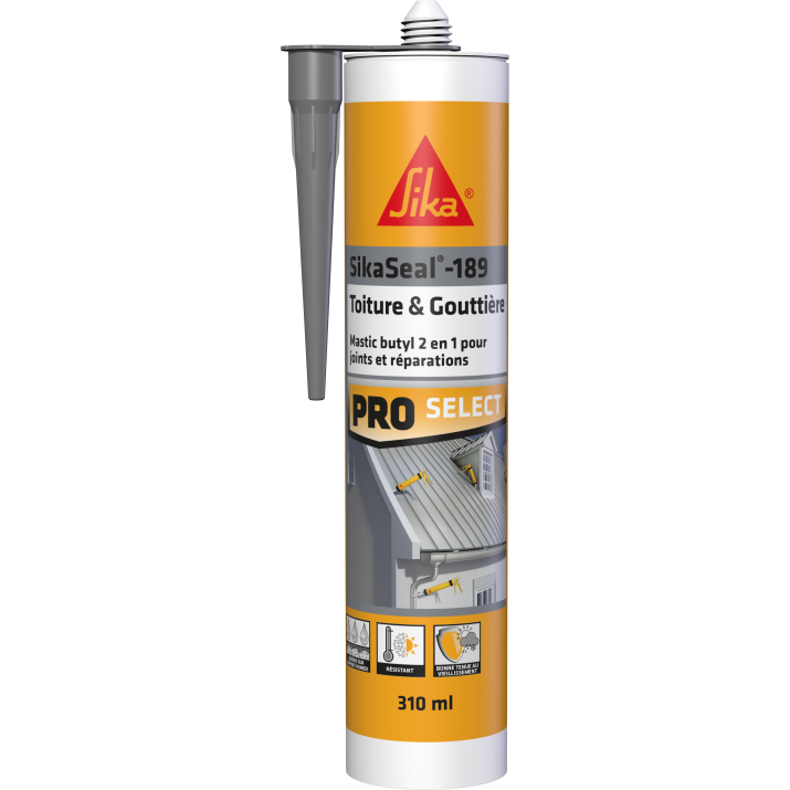 Sikaseal 189 mastic toitures et gouttières