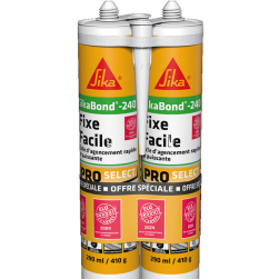 Sikabond 240 Fixe Facile - Lot x2 cartouches