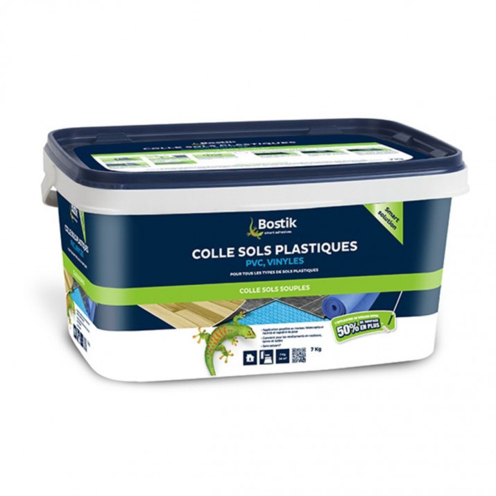 Bostik Colle Pour Sols Plastiques PVC & Vinyles 7kg