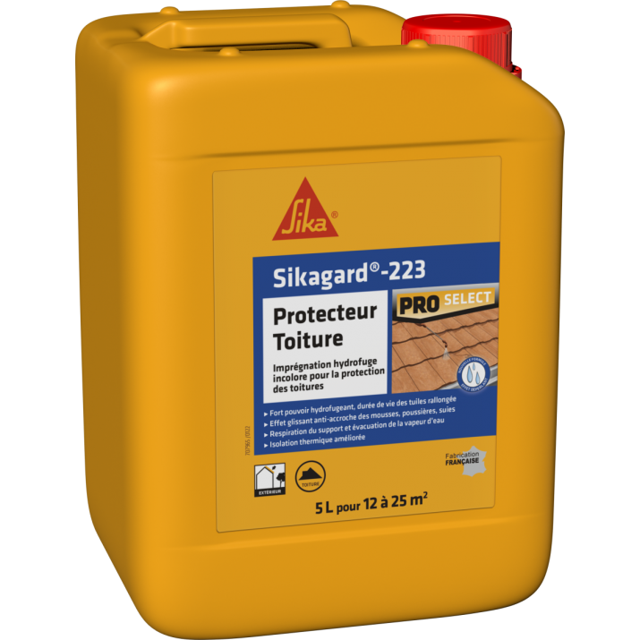 Sikagard 223 - Protection imperméabilisant hydrofuge toiture Incolore