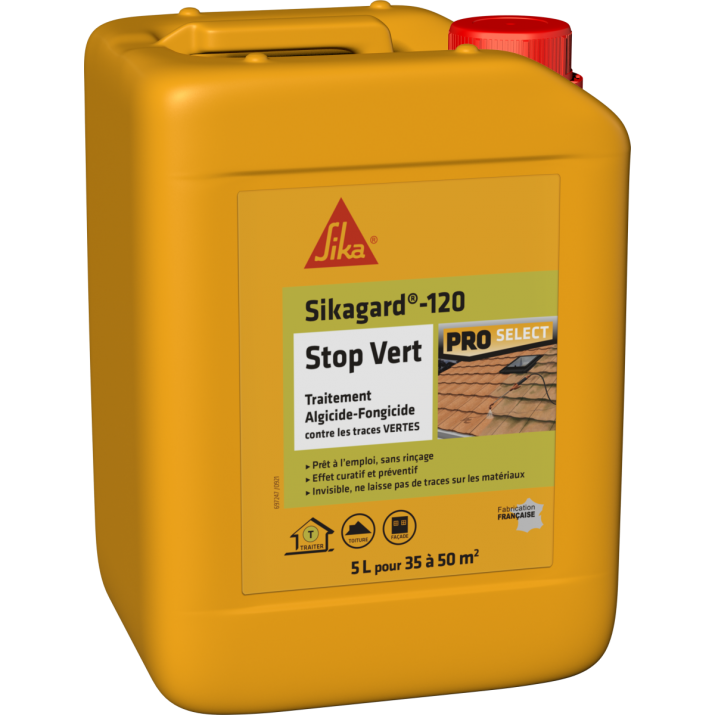 Sikagard 120 - Stop Vert Traitement algicide et fongicide