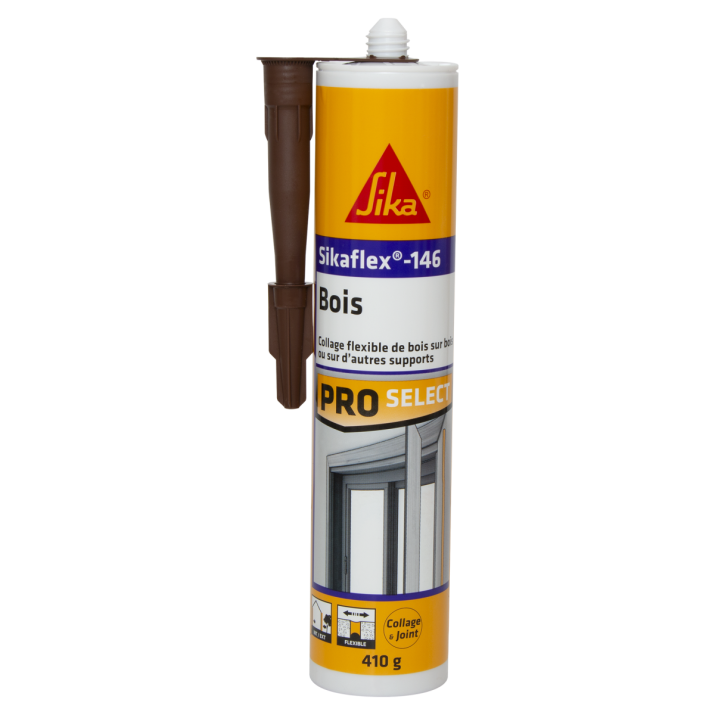 Sikaflex 146 Bois Mastic Colle souple 380g