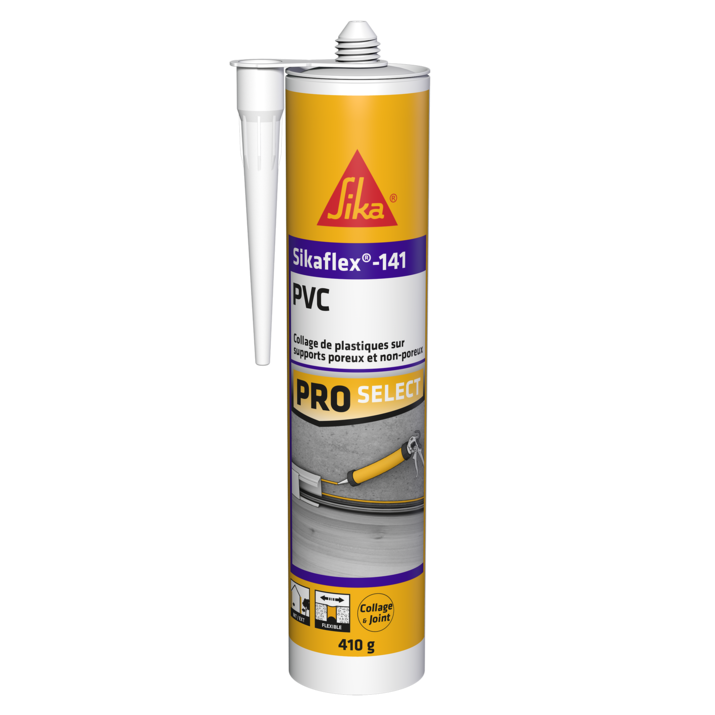 Sikaflex 141 PVC Mastic Colle souple 380g