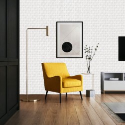 Toile de verre prépeinte spéciale plafond 155g/m² Novomur - 12,5M/25M