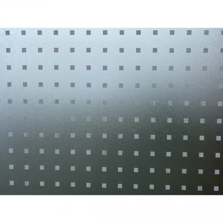 Novotex Film Vitrostatique pour Vitrage Horizon - Motif Gaufré Imprimé – 45cm x 2m