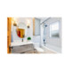 Novotex Film Vitrostatique pour Vitrage Horizon - Motif Gaufré Imprimé – 45cm x 2m