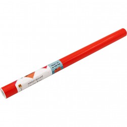 Adhésif Uni Corail Brillant 45cm x 2m