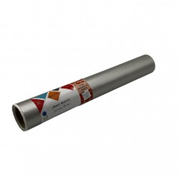 Adhésif Effet Gaufré Dundee Argent 5cm x 1,5m
