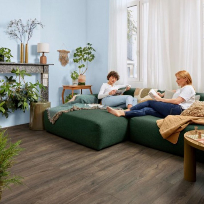 Berry Alloc Parquet stratifié Ocean+ - Epic Brown - 1288 mm x 190 mm x 8 mm