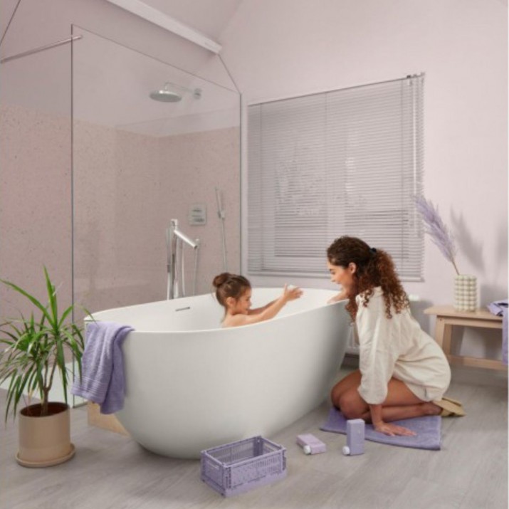Berry Alloc Parquet stratifié Ocean+ - Jazz Light Grey - 1288 mm x 190 mm x 8 mm