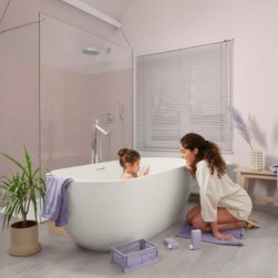 Berry Alloc Parquet stratifié Ocean+ 12mm - Jazz Light Grey 4604 - 1288 mm x 190 mm x 12 mm