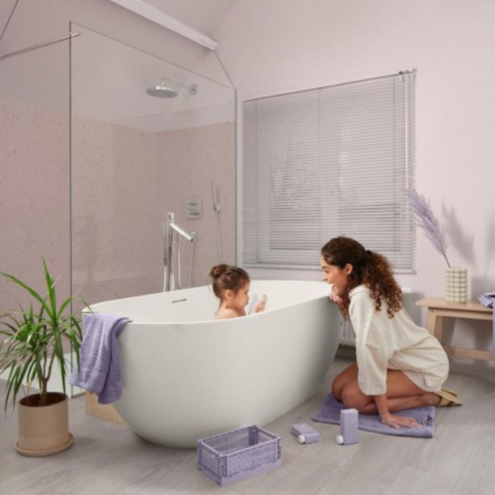 Berry Alloc Parquet stratifié Ocean+ 12mm - Jazz Light Grey 4604 - 1288 mm x 190 mm x 12 mm
