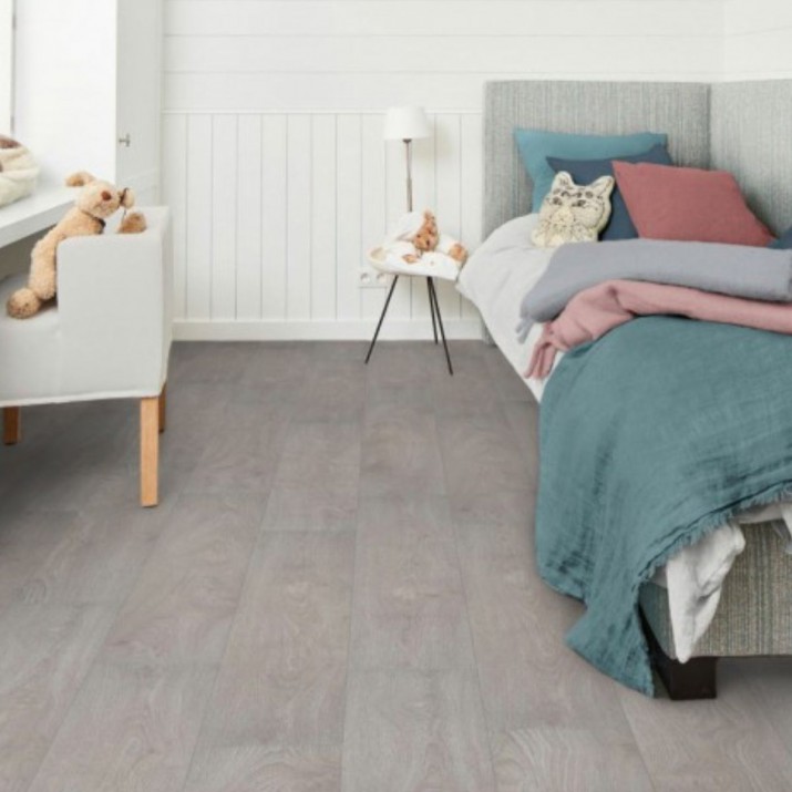 Berry Alloc Parquet stratifié Ocean+ Lame XL - Jazz Light Grey 1004 - 2038 mm x 241 mm x 12 mm