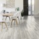 Lame PVC sol Creation 55 à coller - Stripe Oak Ice - 184 mm x 1219 mm