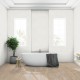 Lame PVC sol Creation 55 à coller - Swiss Oak Beige - 184 mm x 1219 mm