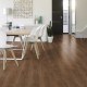Lame PVC sol Creation 55 Rigid Acoustic - Charming Oak Brown - 177 mm x 1219 mm