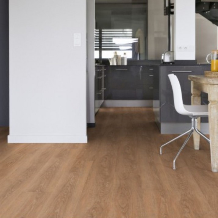 Lame PVC sol Creation 55 Rigid Acoustic - Charming Oak Naturel - 177 mm x 1219 mm