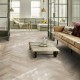 Lames Vinyles - A coller - Moduleo Roots 55 - EIR Herringbone 54225 Country oak - 63,2 x 15,8 cm