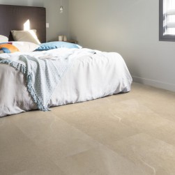 Dalle PVC sol Creation 55 Rigid Acoustic - Curton Stone Light Grey - 457 mm x 914 mm