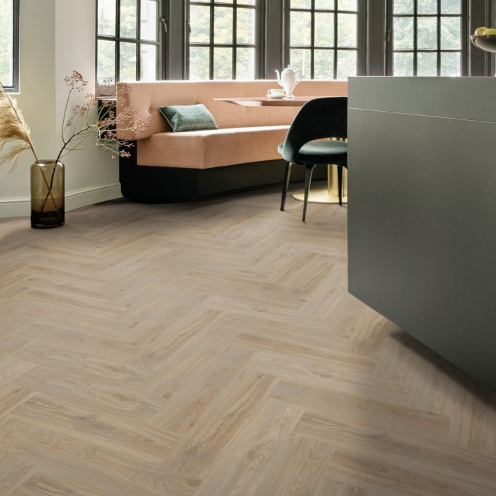 Lames Vinyles - A coller - Moduleo Roots 55 - Herringbone - 22220 Blackjack oak 