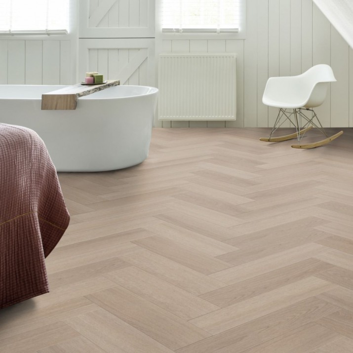 Lames Vinyles - A coller - Moduleo Roots 55 - Herringbone 22246 Glyde oak - 63,2 x 15,8 cm