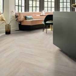 Lames Vinyles - A coller - Moduleo Roots 55 - Herringbone 20216 Mexican ash - 63,2 x 15,8 cm