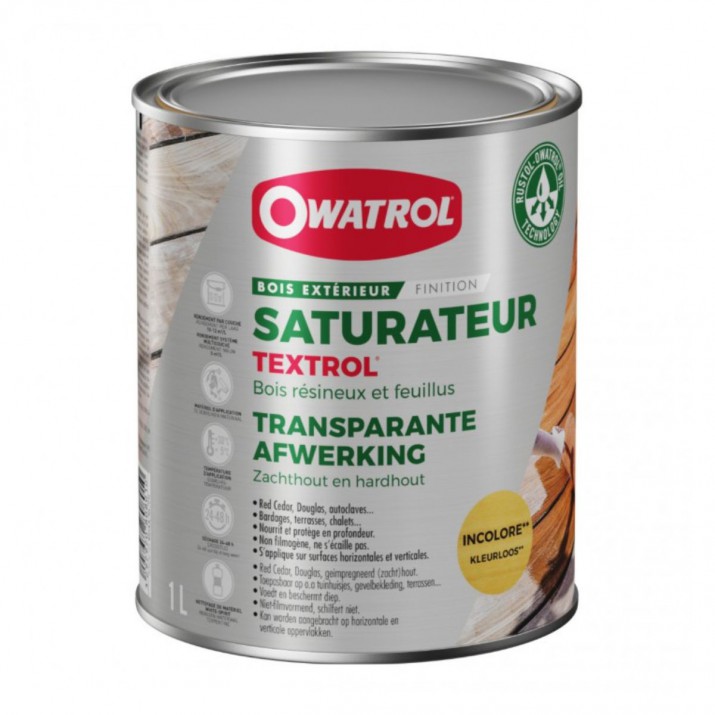 Owatrol Saturateur Textrol Bois Résineux et Feuillus