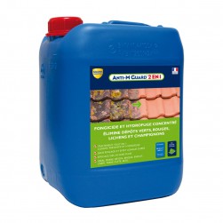 Anti M Guard 2 en 1 concentré nettoyant fongicide hydrofuge terrasses toitures façades