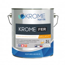 Krome Fer Peinture-laque glycéro antirouille Intérieur et Extérieur