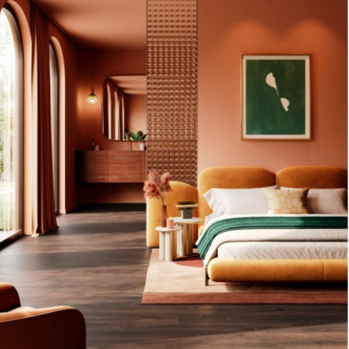 Berry Alloc Parquet stratifié Ocean+ Sous-couche intégrée - Gyant Warm Brown 4125 - 1288 mm x 190 mm x 10 mm