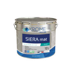 Krome Siera Mat - peinture alkyde finition et impression - Intérieur - 12L