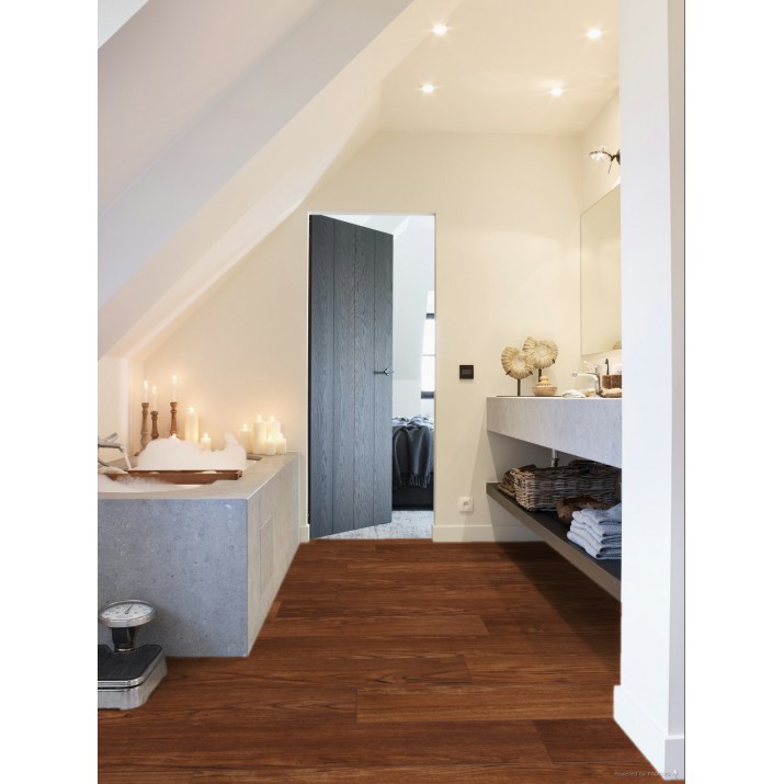 Berry Alloc Parquet stratifié Ocean+ - Teak Brown 7811 - 1288 mm x 190 mm x 8 mm