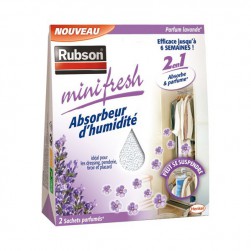Absorbeur d'humidité lavande 50g lot de 2 sachets