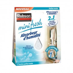 Absorbeur d'humidité neutre 50g lot de 2 sachets