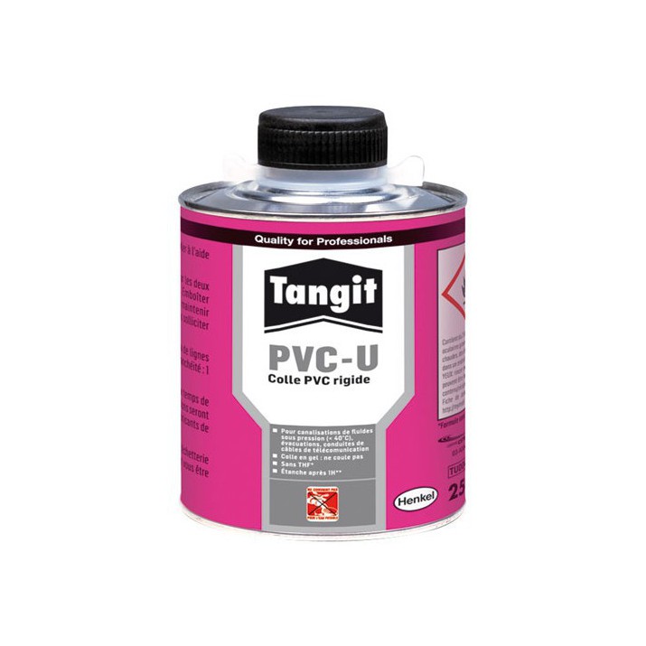 Colle PVC rigide canalisations 250g