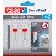 Clou adhésif ajustable papier peint et plâtre Lot de 2