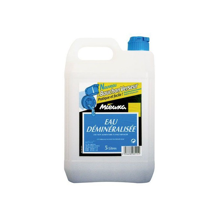 Eau déminéralisée 5L