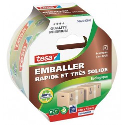 Adhésif d'emballage cartons Ecologique 40m x 50mm