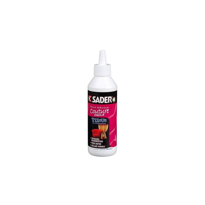 Colle spéciale tissus de décoration 250ml