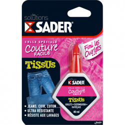 Colle spéciale tissus 40ml