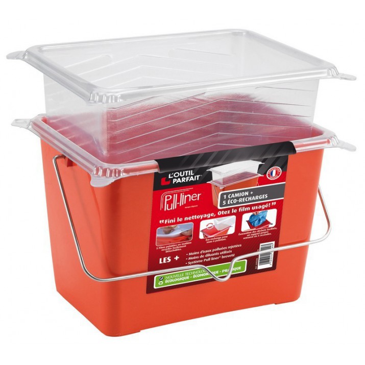 Bac multi-usages + 5 recharges 7L