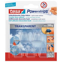 Crochets déco transparents max 200g